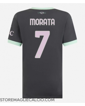 AC Milan Alvaro Morata #7 Maglia Gara Terza Repliche 2024-25 Donna